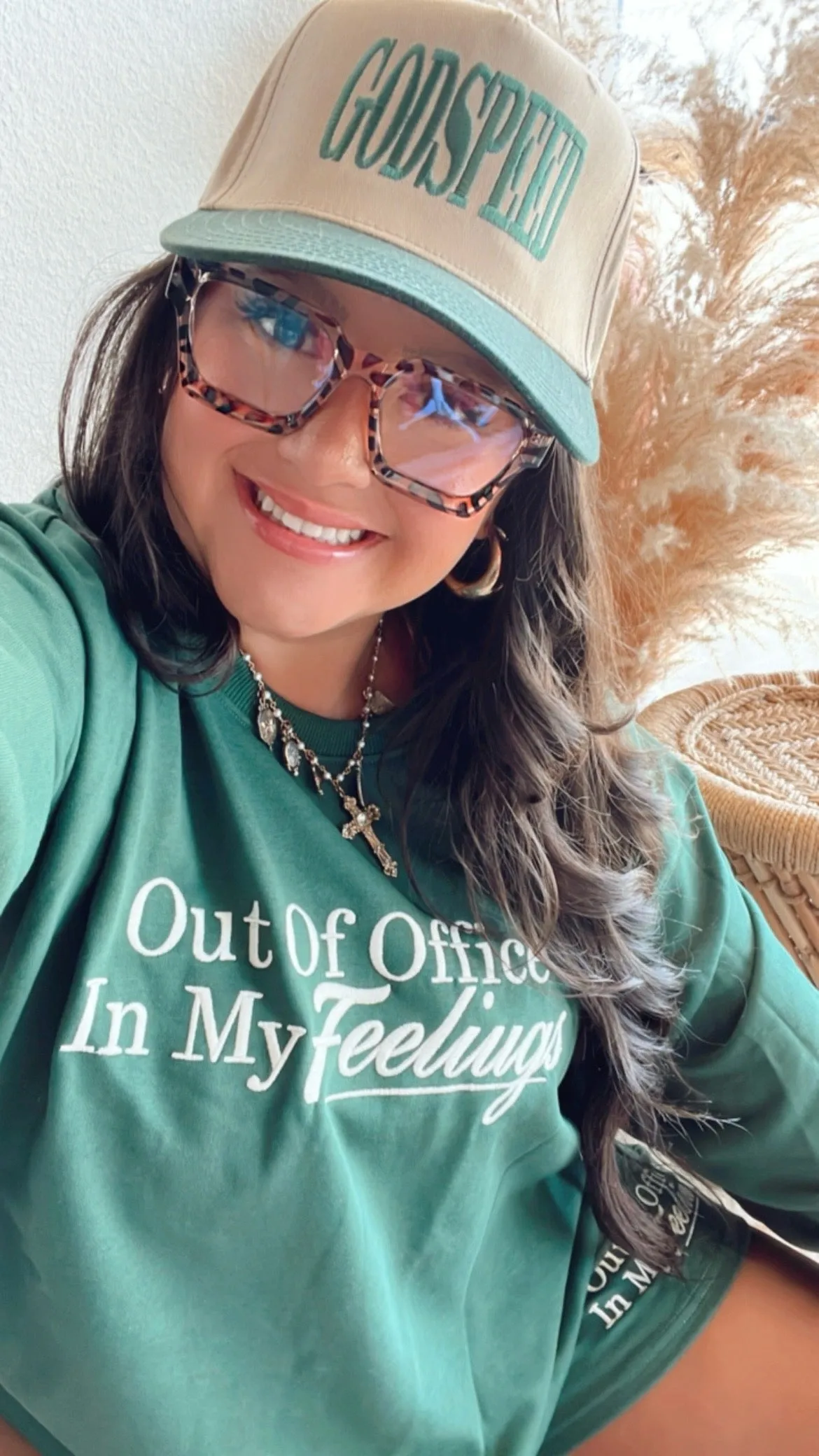 Out of Office Forrest Green Sweat Set