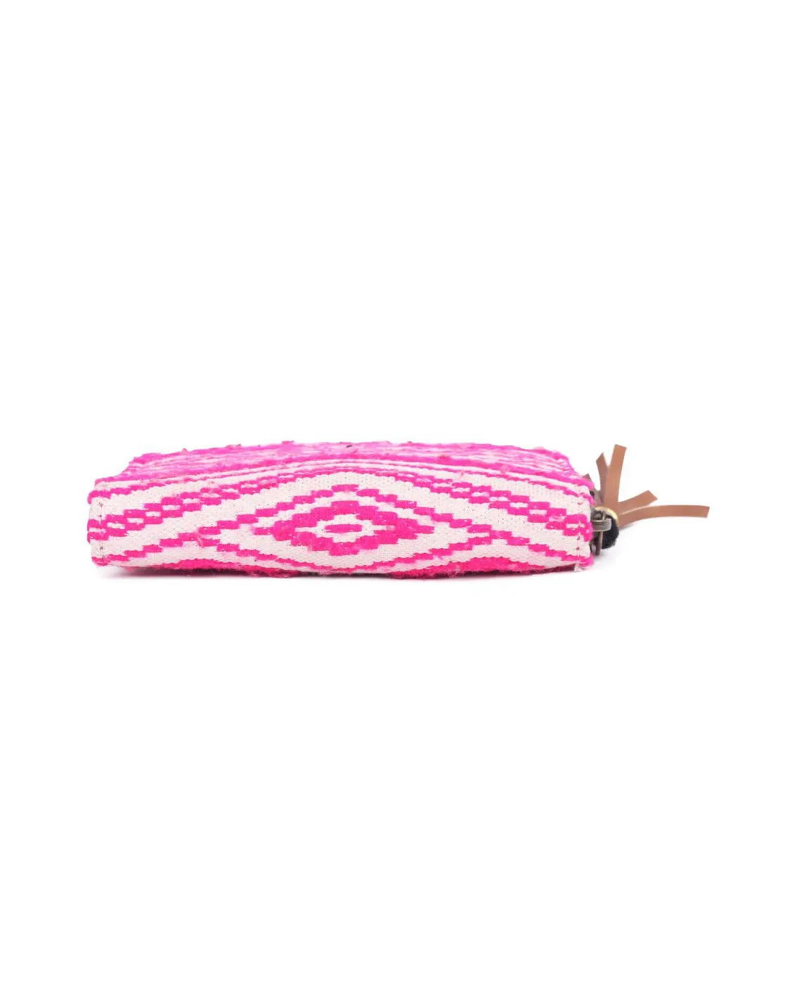 Pink Dhurry Coin Clutch