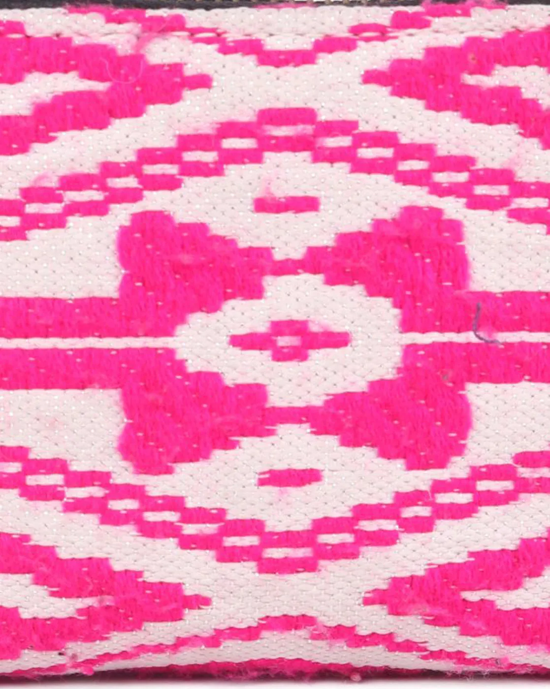 Pink Dhurry Coin Clutch