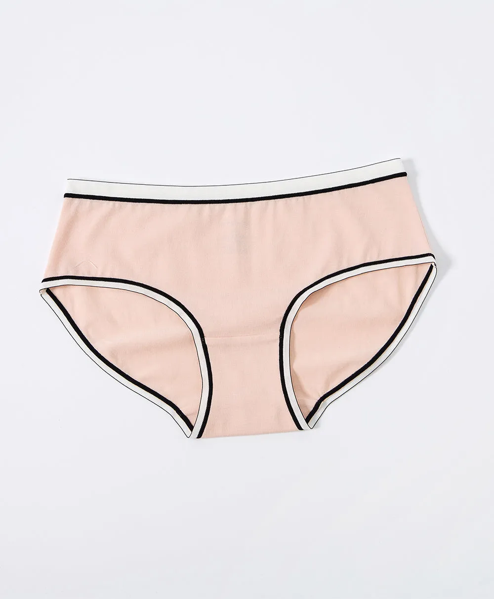 Pretty Contrast Cotton 5-pack Hipster Panties