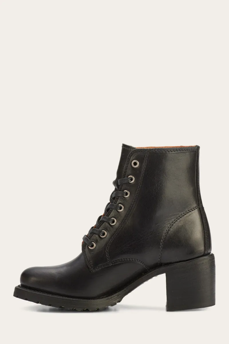 Sabrina 6G Lace Up-Black-LTP