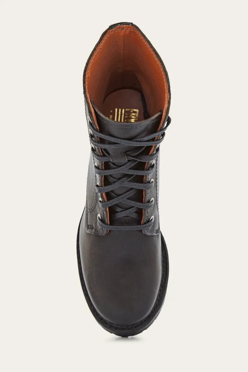 Sabrina 6G Lace Up-Black-LTP