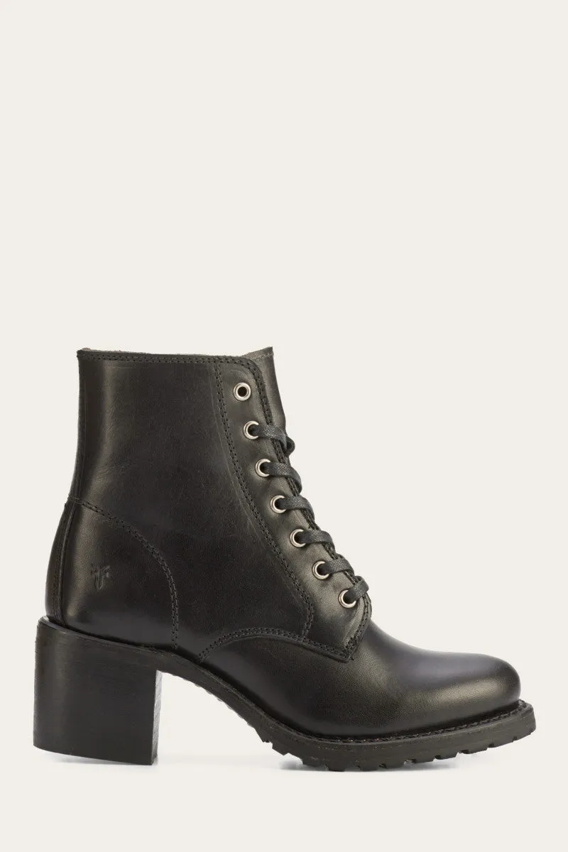 Sabrina 6G Lace Up-Black-LTP
