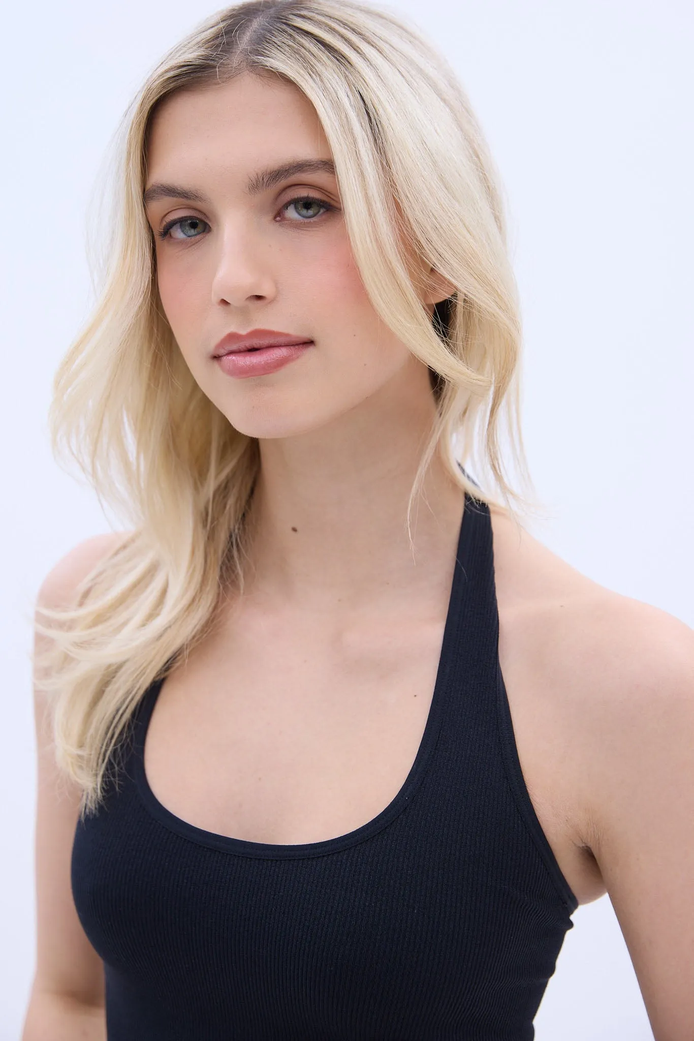 Seamless Halter Neck Top