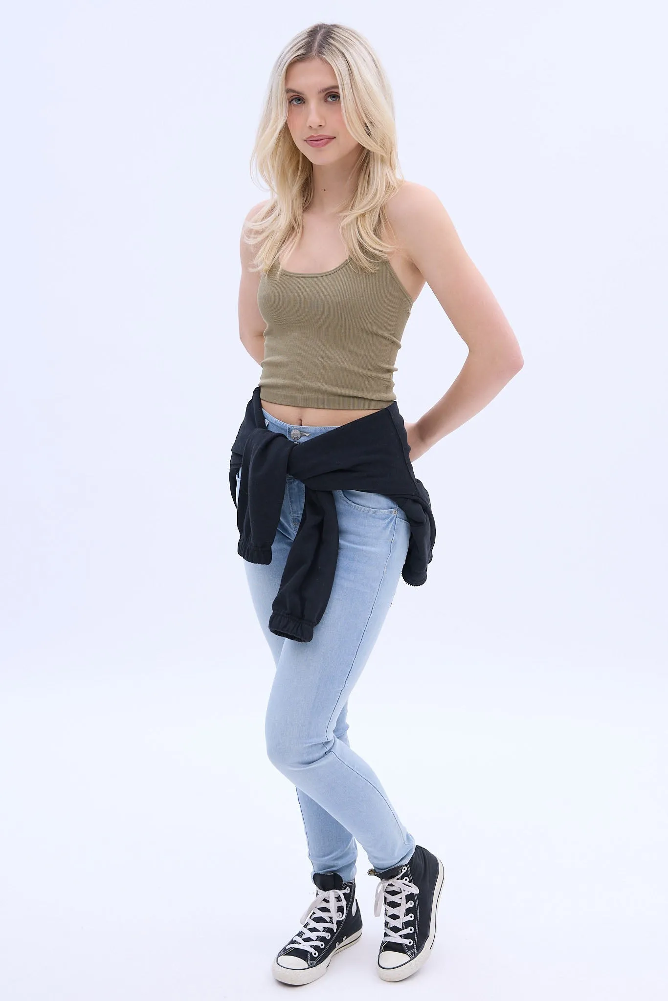 Seamless Halter Neck Top
