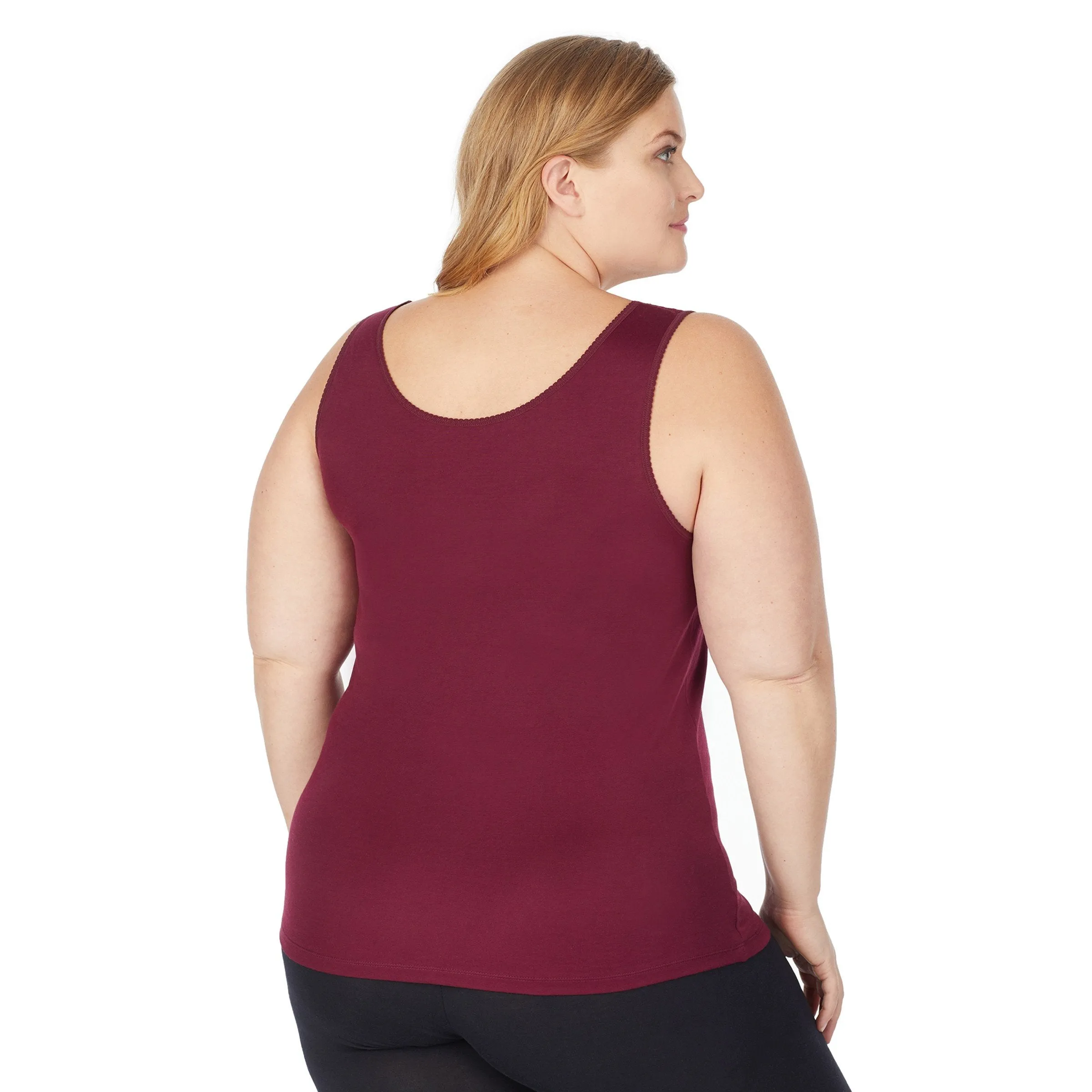 SofTech Stretch Lace Detail Cami PLUS