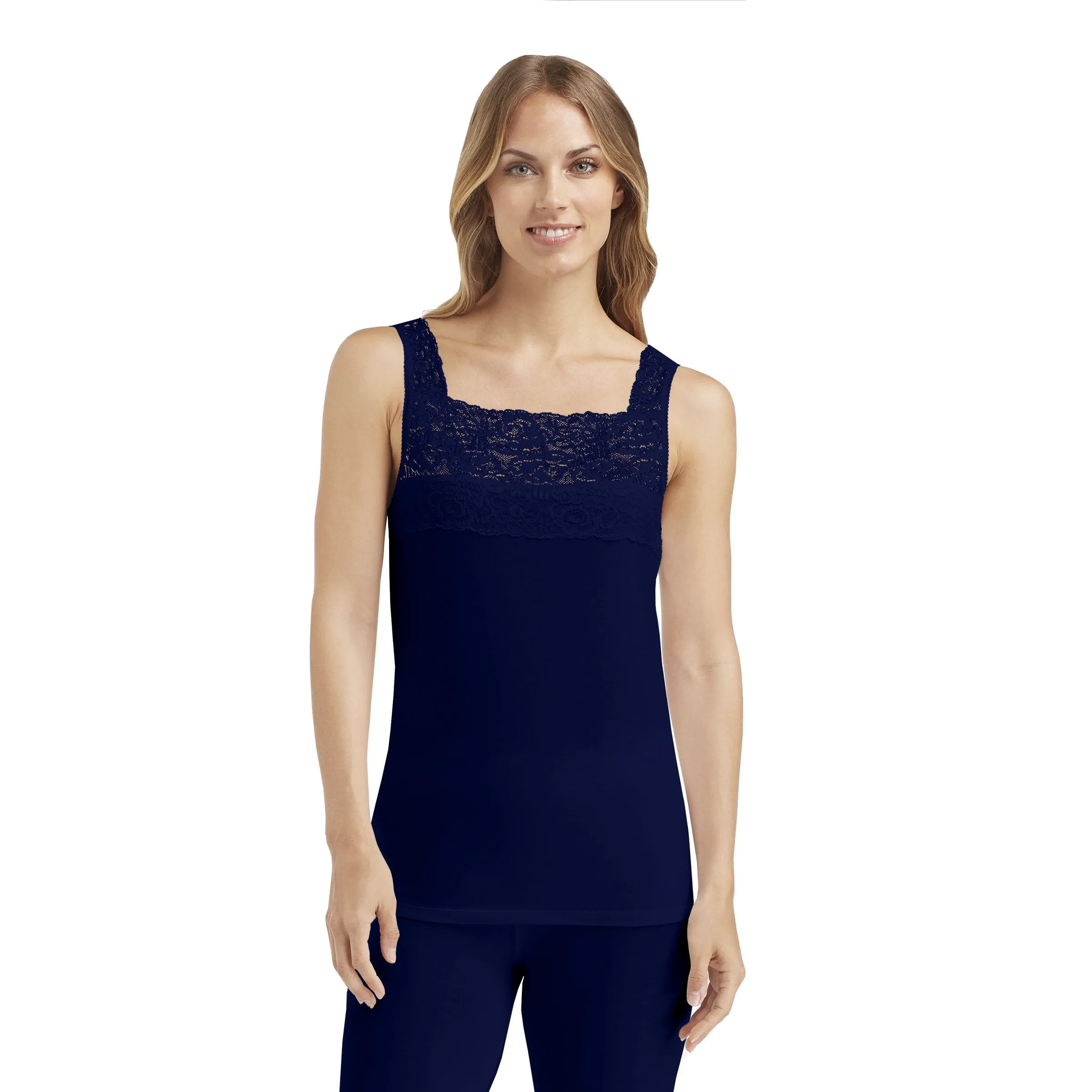 SofTech Stretch Lace Detail Cami