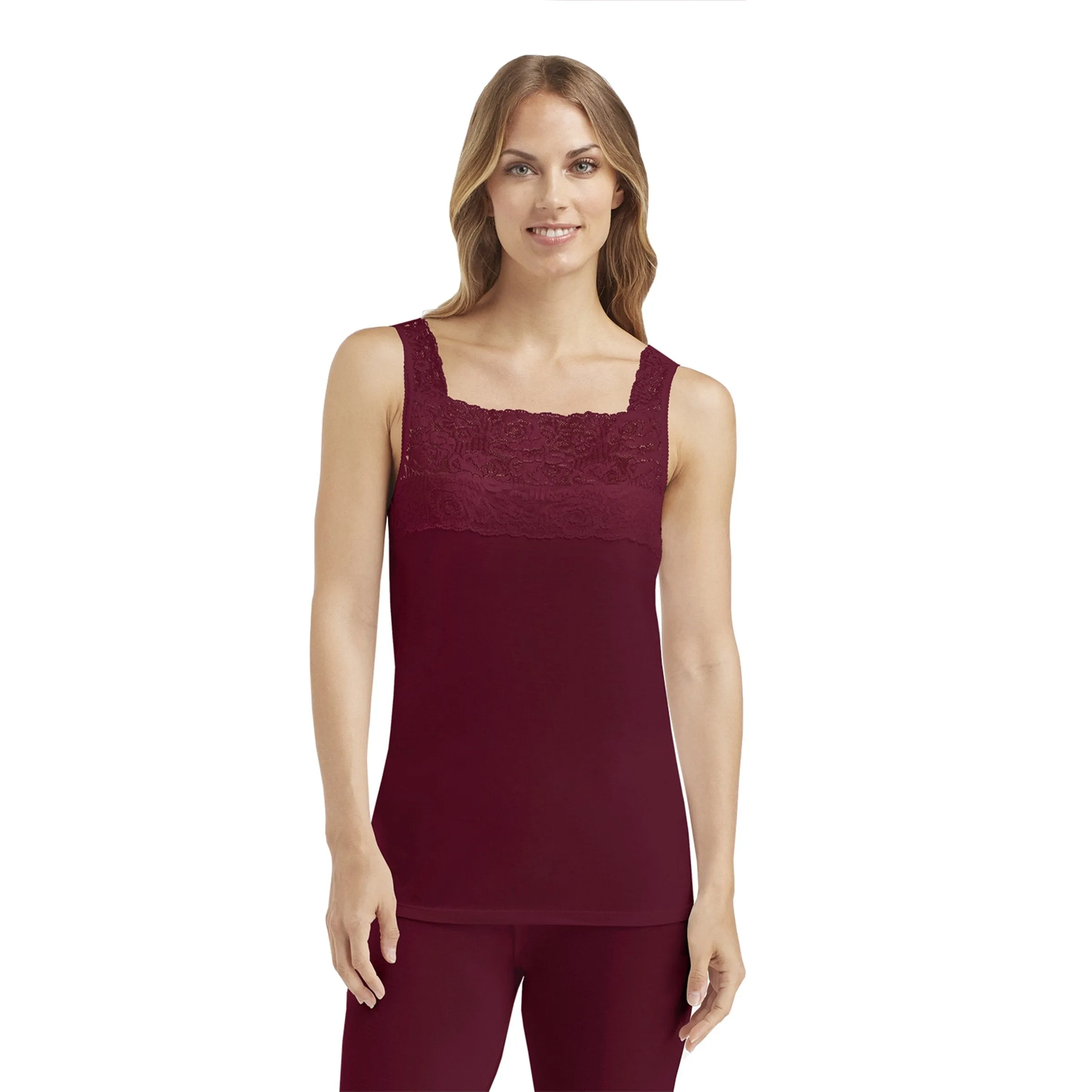 SofTech Stretch Lace Detail Cami
