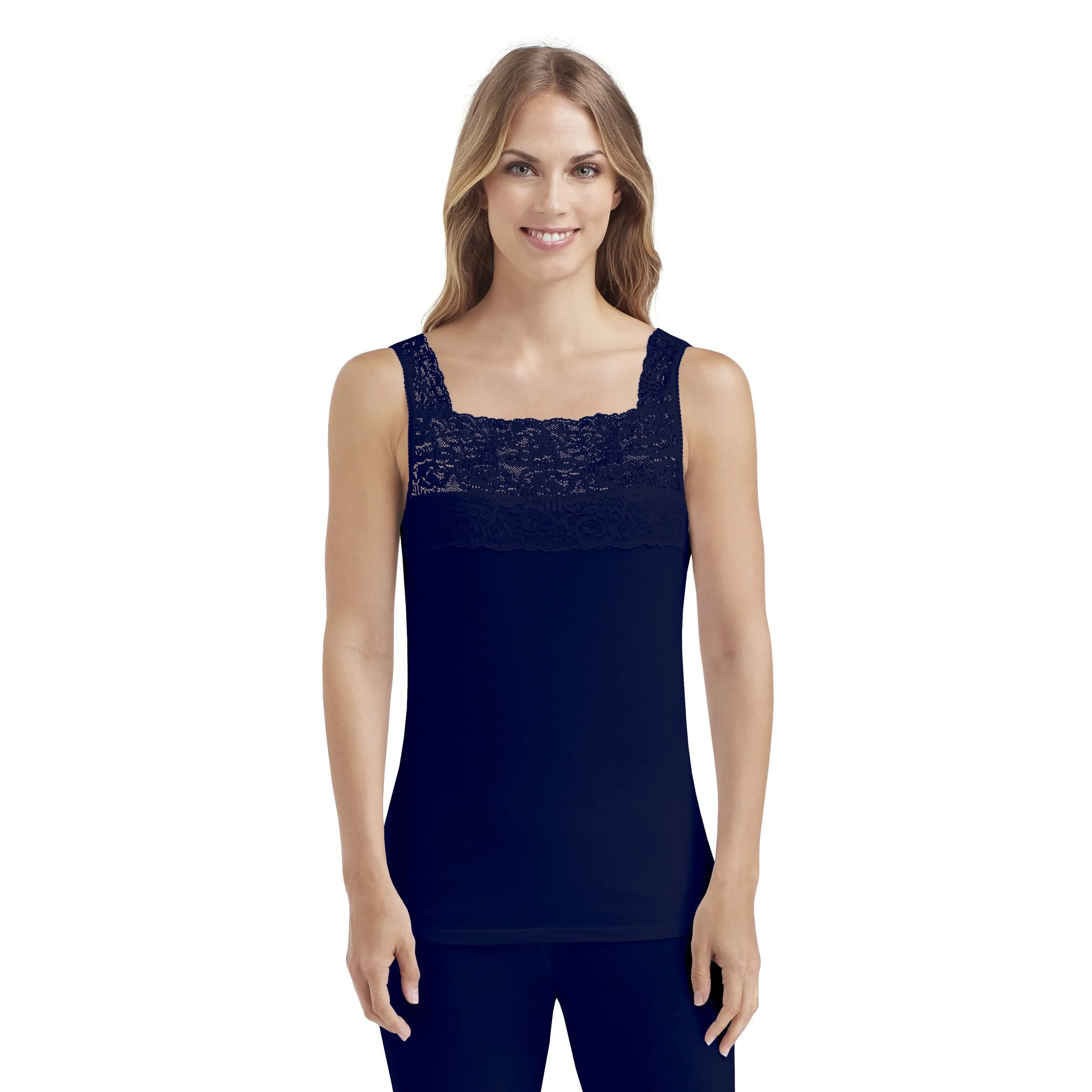 SofTech Stretch Lace Detail Cami