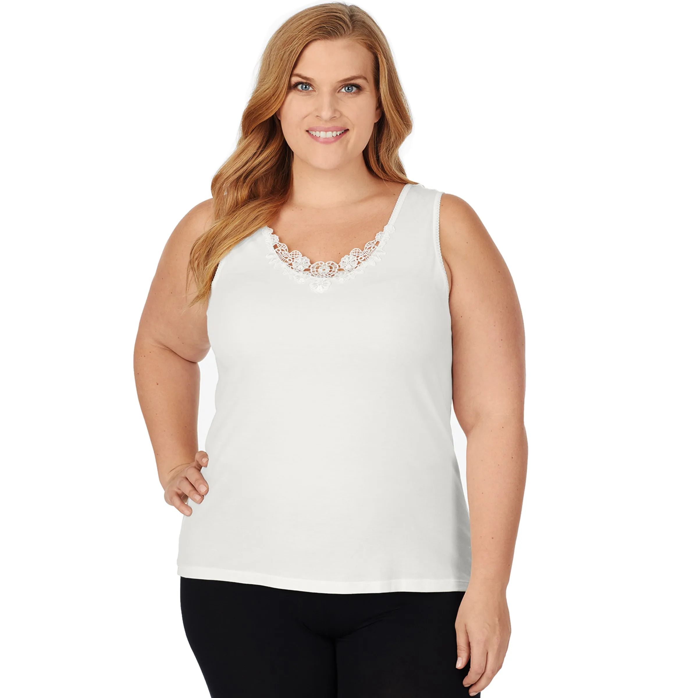 SofTech Venice Lace Detail Cami PLUS