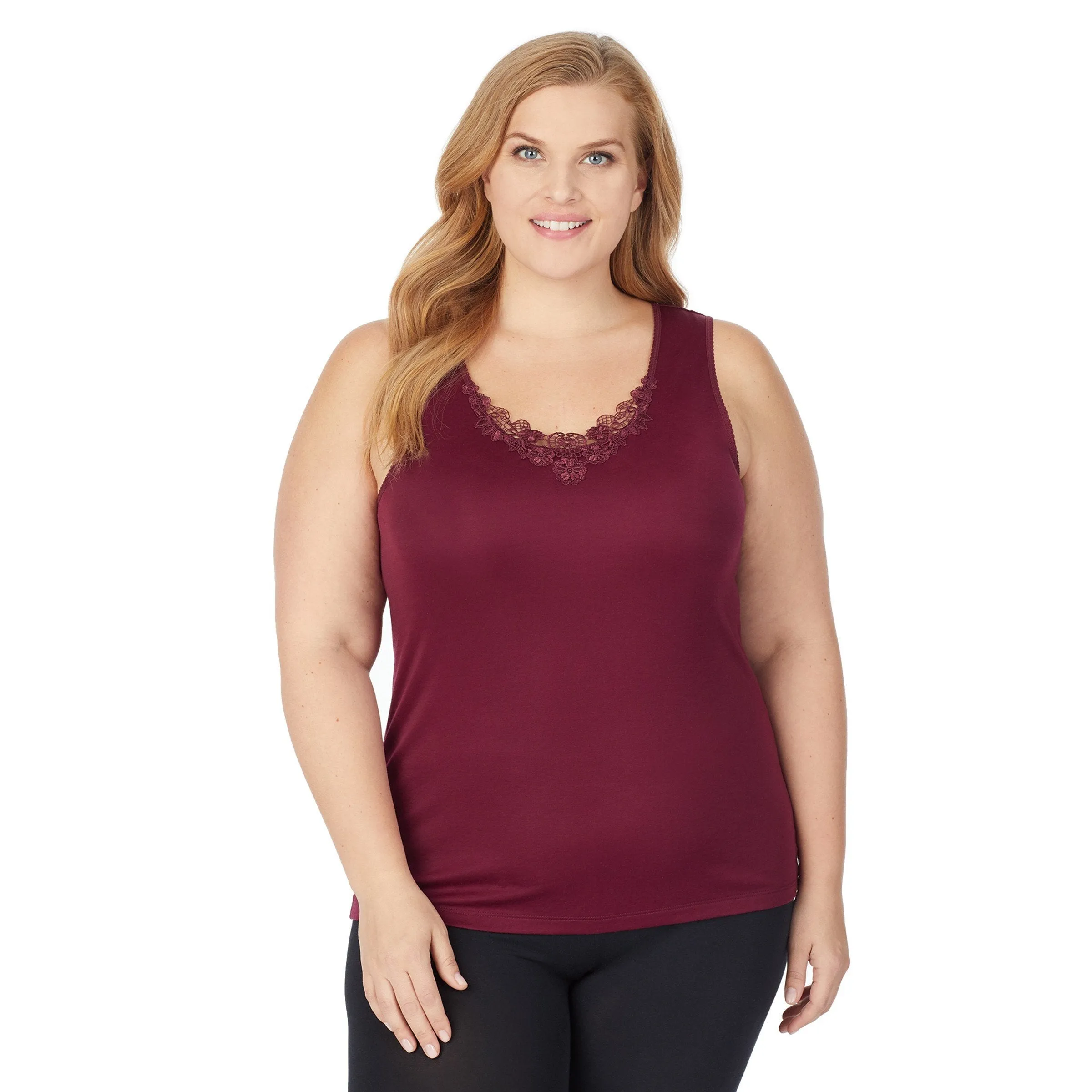SofTech Venice Lace Detail Cami PLUS