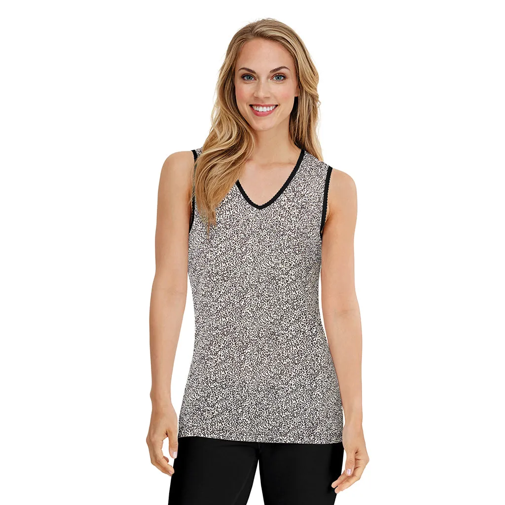 Softwear Lace Edge V-Neck Tank