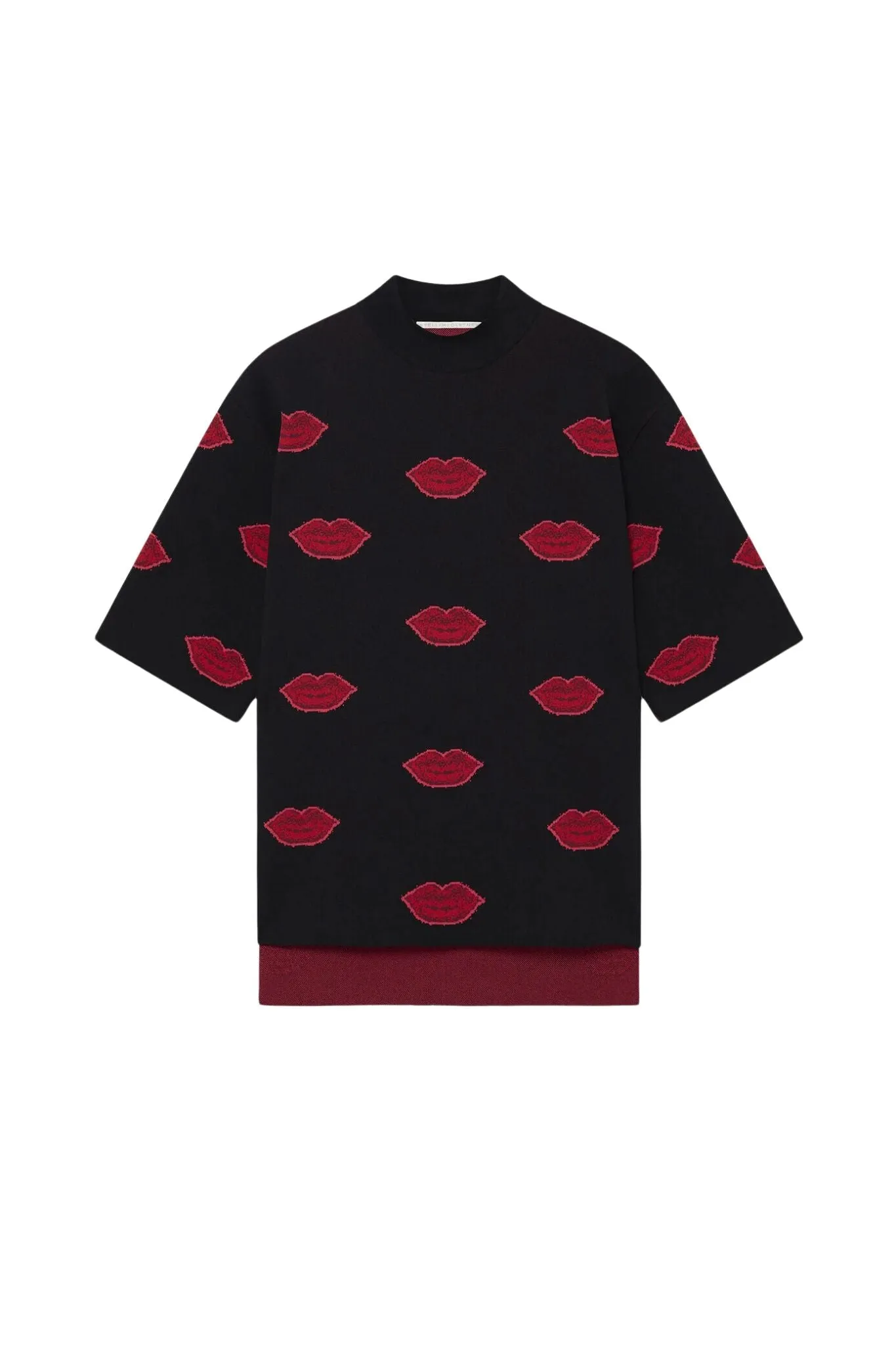 Stella McCartney Lips Jacquard Jumper