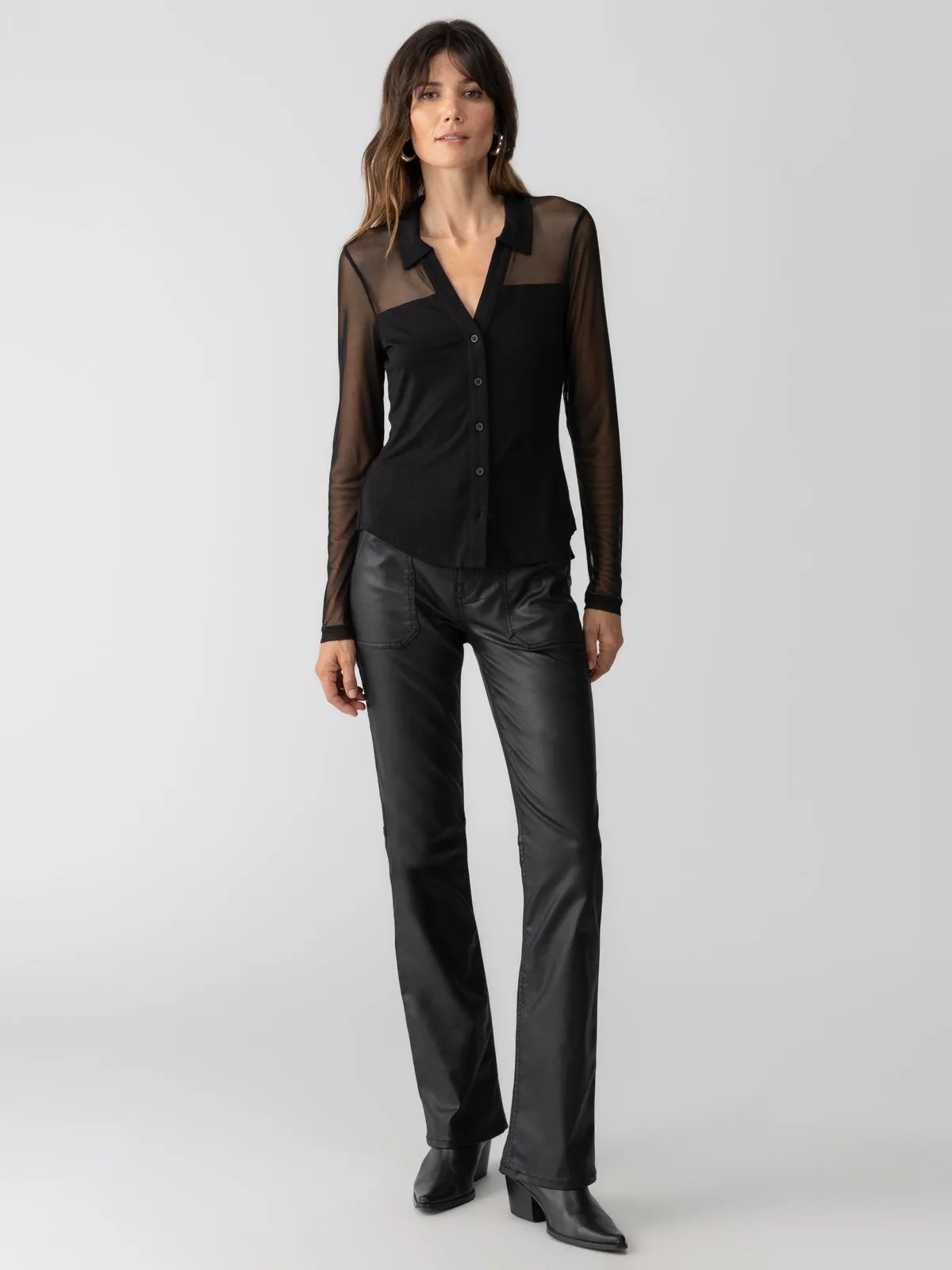 Take Me Away Top Black