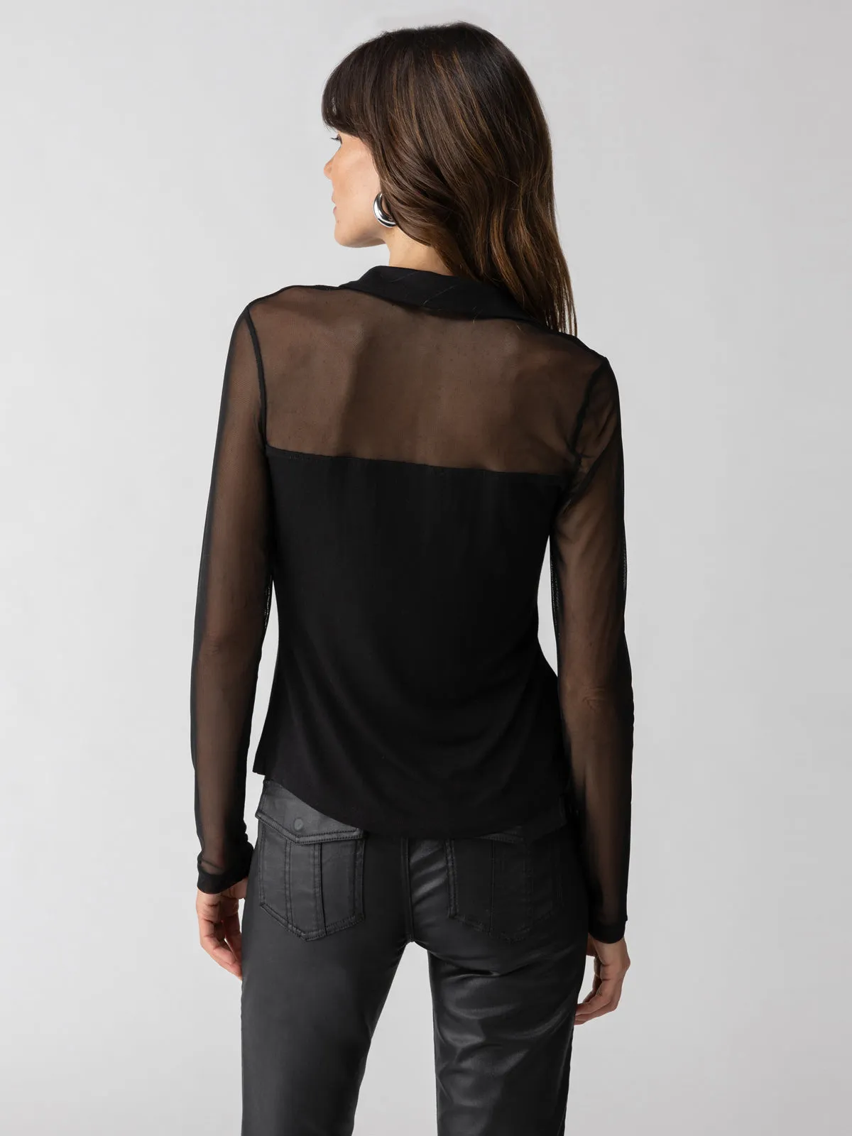 Take Me Away Top Black