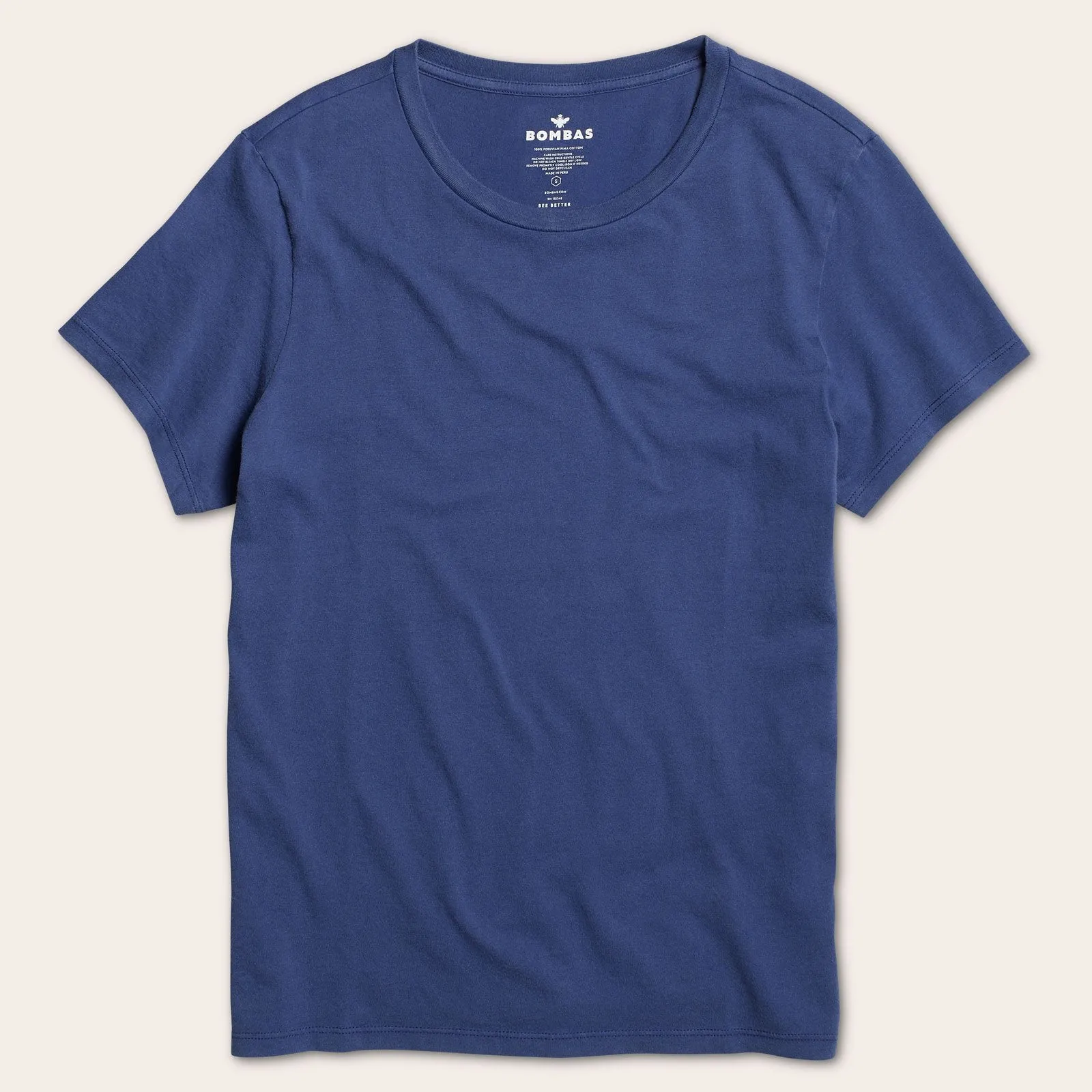 Women's Garment Wash Crew Neck T-Shirt