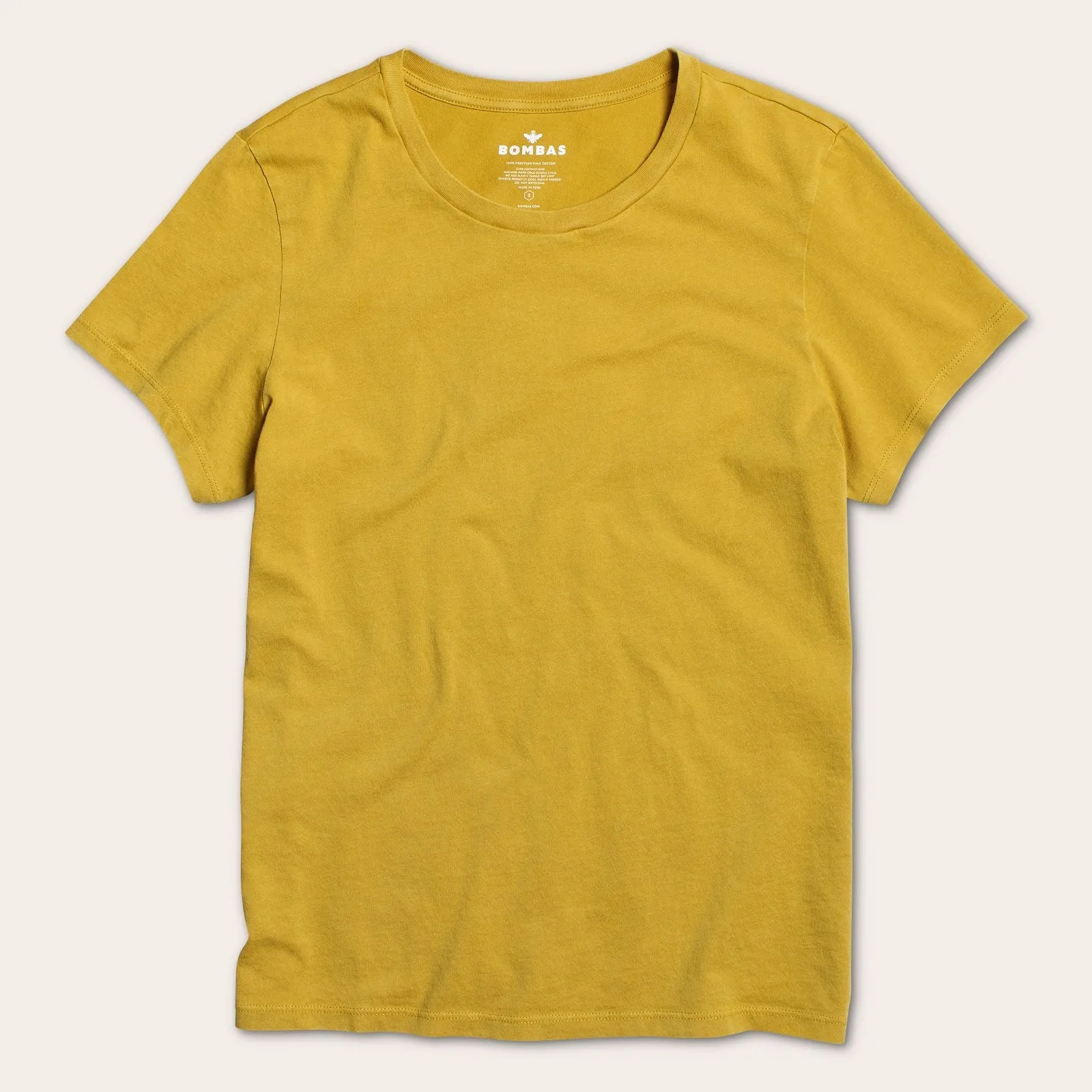 Women's Garment Wash Crew Neck T-Shirt